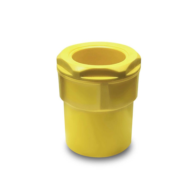 ข้อต่อเข้ากล่อง (Connector) NANO หน่วยนิ้ว เหลือง