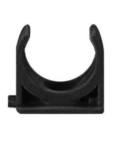 คลิปก้ามปูจับท่อ (Mounting Clip) NANO หน่วยมิล ดำ