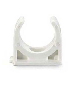 คลิปก้ามปูจับท่อ (Mounting Clip) NANO หน่วยนิ้ว ขาว