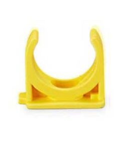 คลิปก้ามปูจับท่อ (Mounting Clip) NANO หน่วยนิ้ว เหลือง