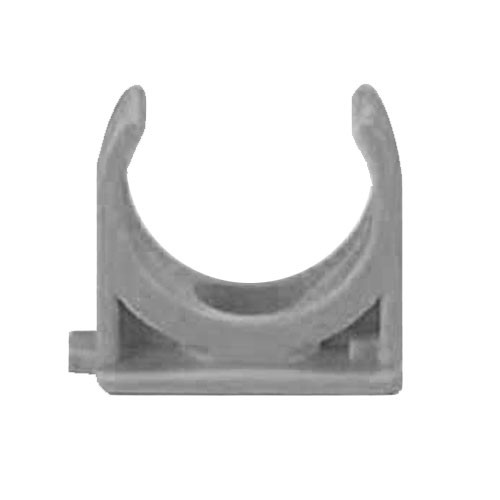 คลิปก้ามปูจับท่อ (Mounting Clip) NANO หน่วยนิ้ว เทา