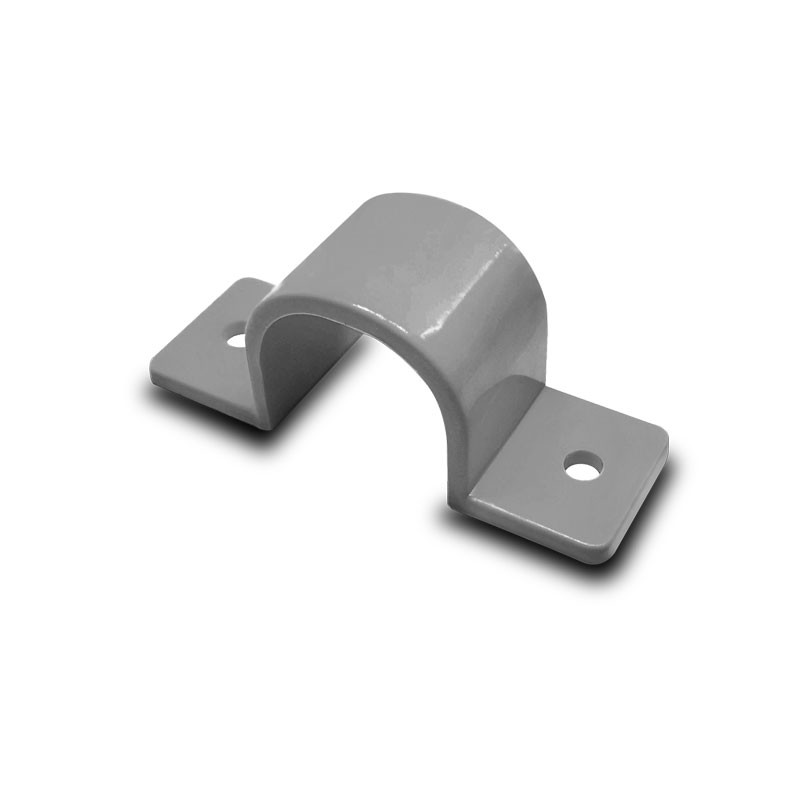 กิ๊บจับท่อ (Saddle Clip) NANO หน่วยนิ้ว เทา