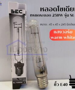 หลอดเมทัลฮาไลด์ / หลอดโซเดียมความดันสูง BEC (250W / 400W)