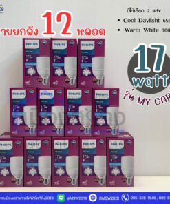 ขายยกกล่อง12หลอด หลอดไฟLED 17W(35W) รุ่น MyCare EyeComfort PHILIPS แสงCoolDaylight ขั้วE27