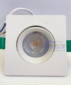 Alternative view of โคมดาวน์ไลท์ LED ฝังฝ้า หน้าเหลี่ยม ปรับมุมได้ SYLVANIA รุ่น INSET SWING LED II SQ 6W