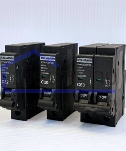 Alternative view of เซอร์กิตเบรกเกอร์ลูกย่อย MCB แบบปลั๊กออน SYLVANIA 20A / 32A (1P) และ 63A (2P)